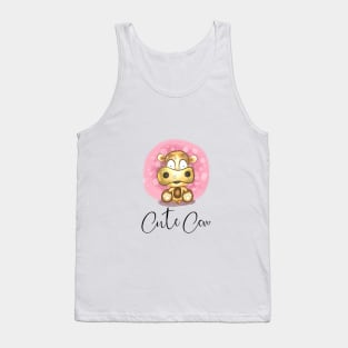 Cute Cow Tank Top